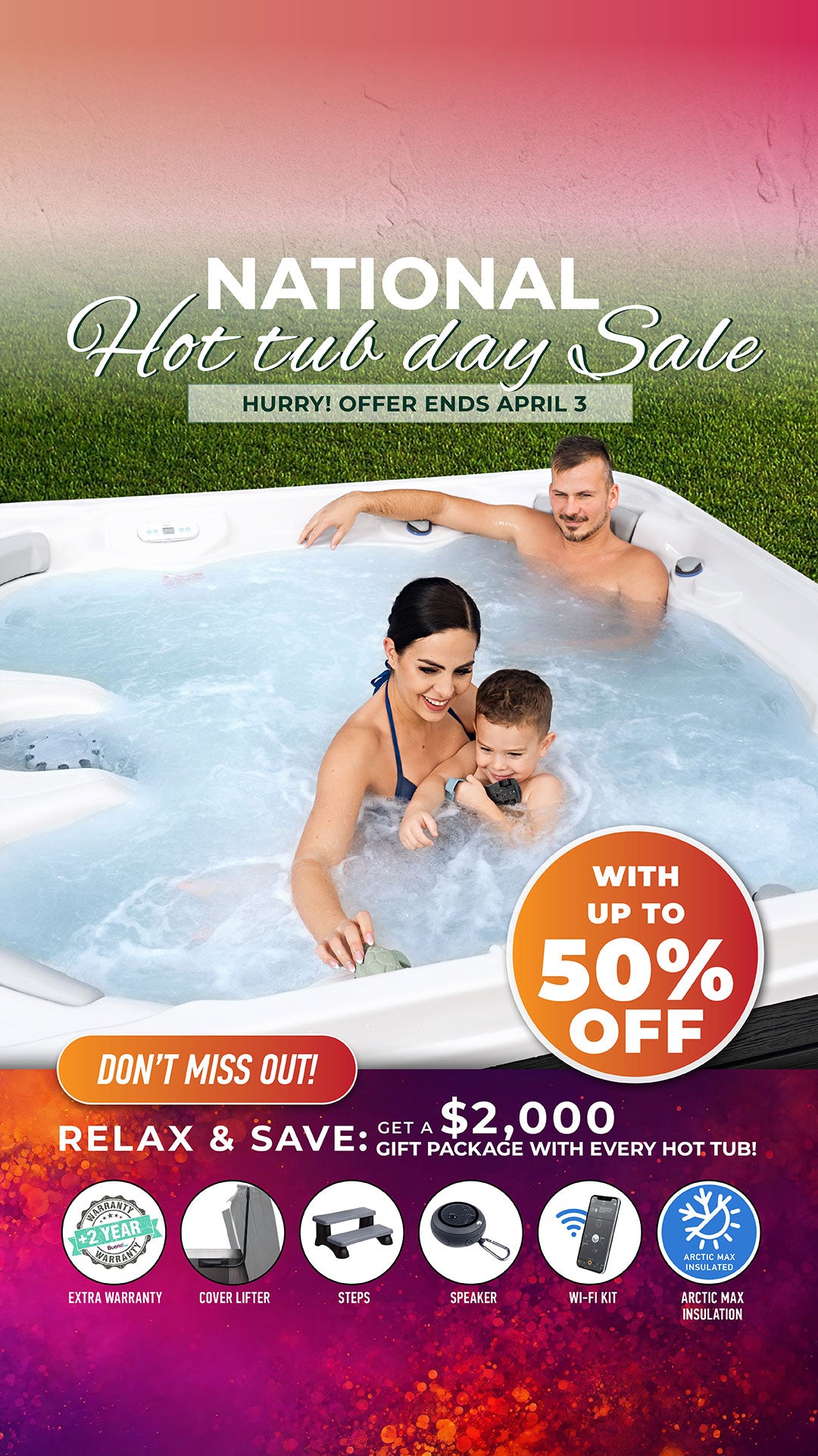 Buenospa Hot Tub Day Sale